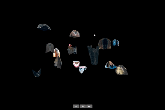Orbit Controls enabling you to pan, spin and zooming in and out of the camera