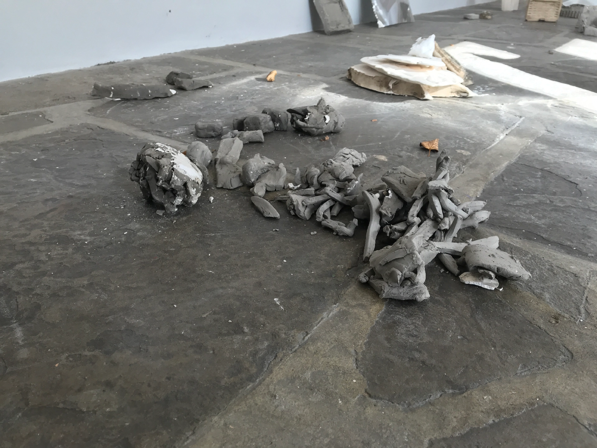 Unfired clay
