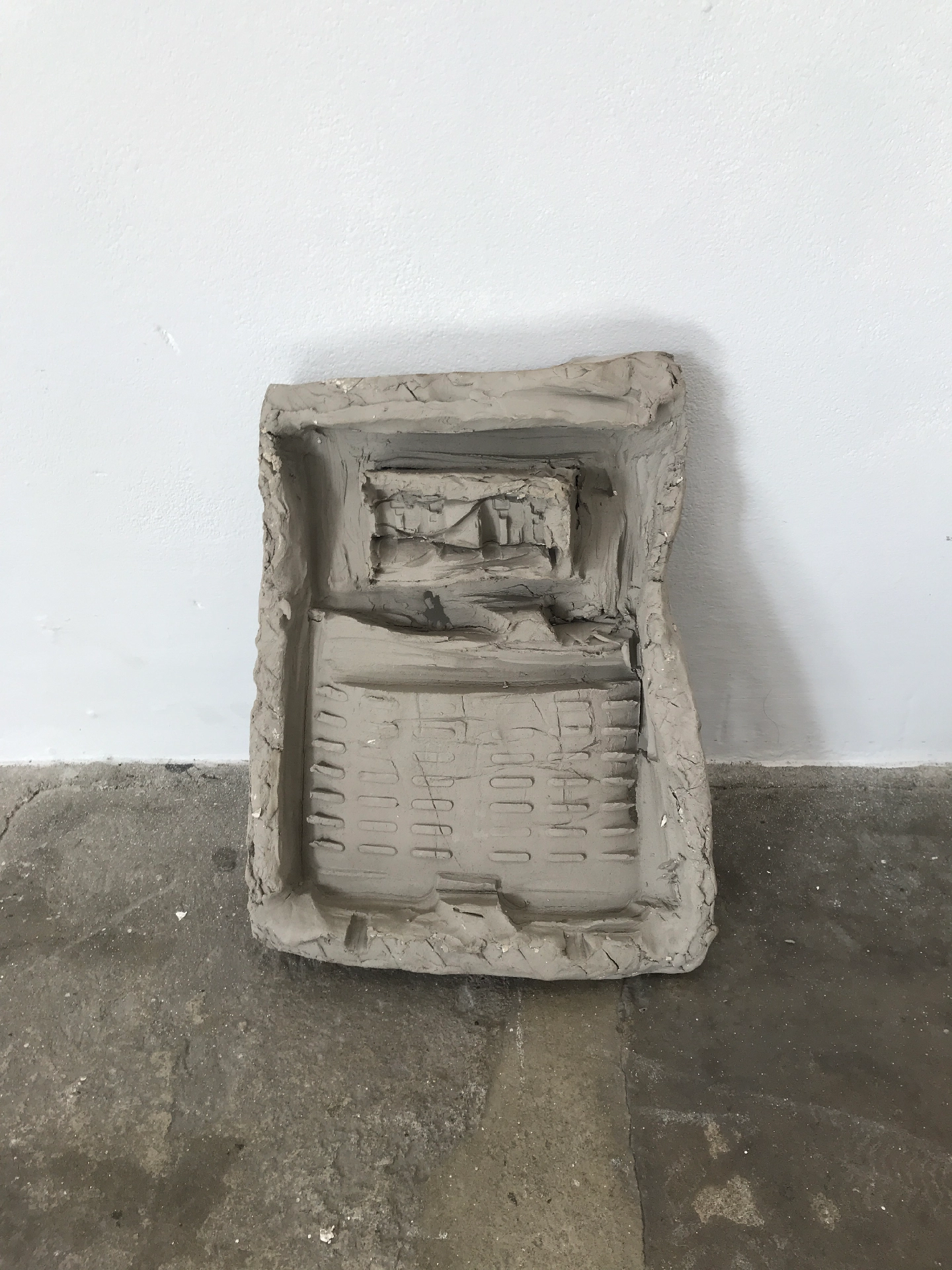 Unfired clay