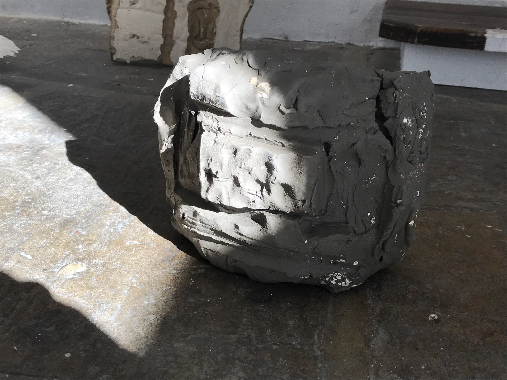 Unfired clay