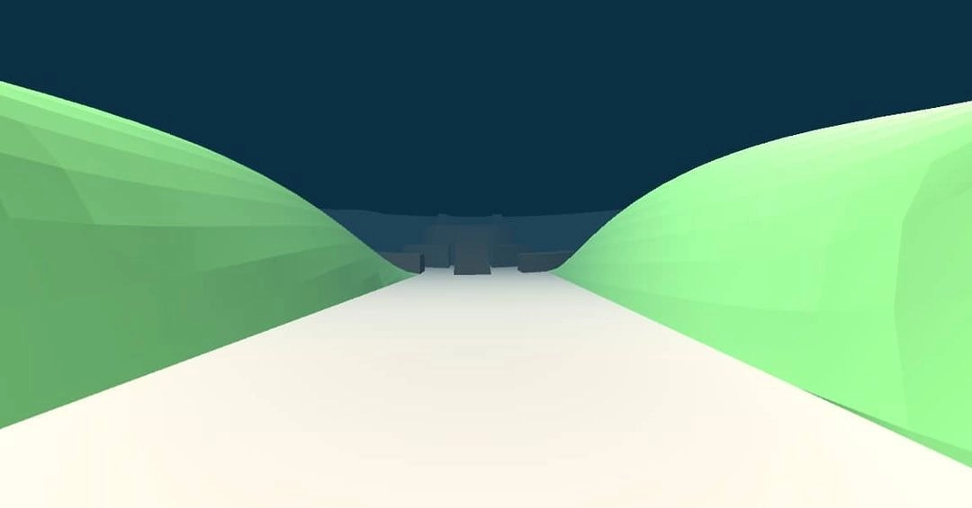 Screenshot from Level 1 of the game environments developed during this residency