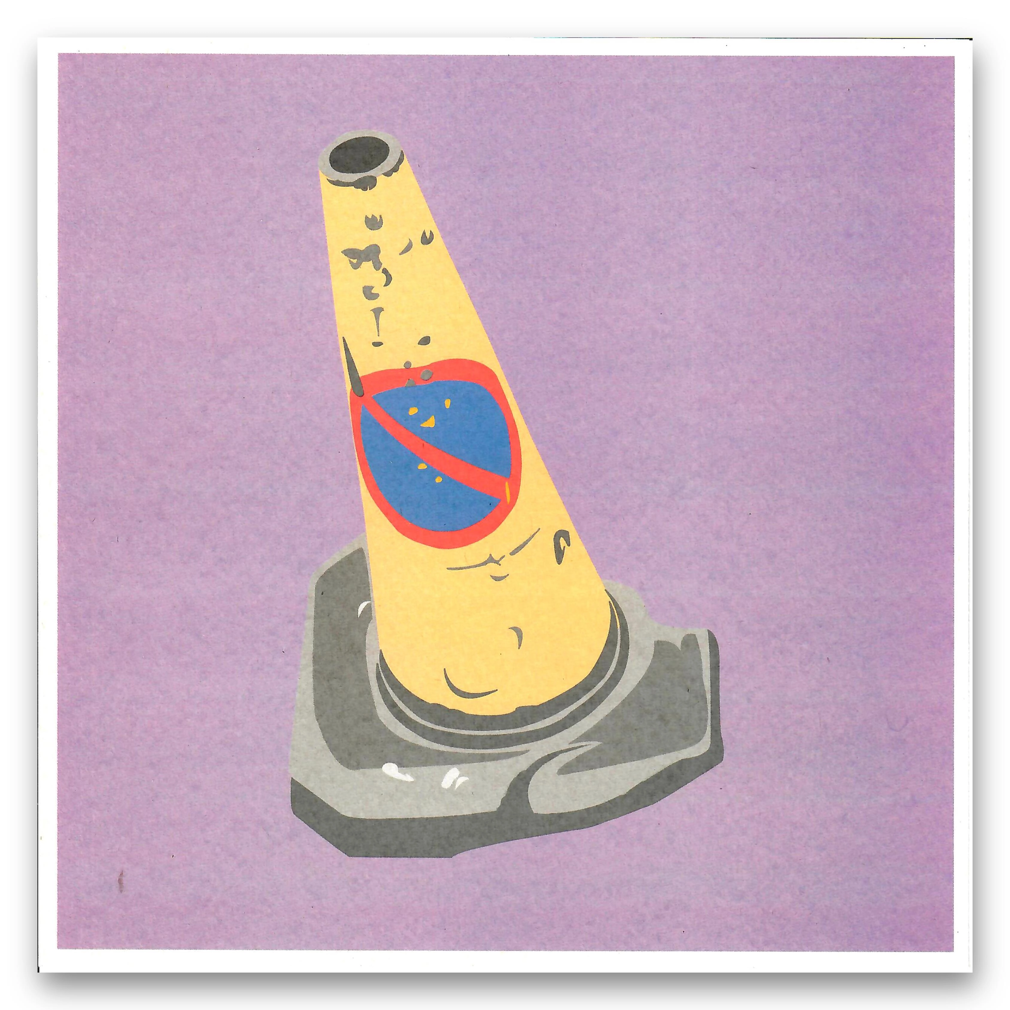 Digital print on recycled paper